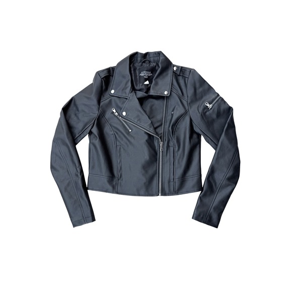 Riverdale Jackets & Blazers - Riverdale Womens Black South Side Serpents Faux Leather Biker Jacket Size Small